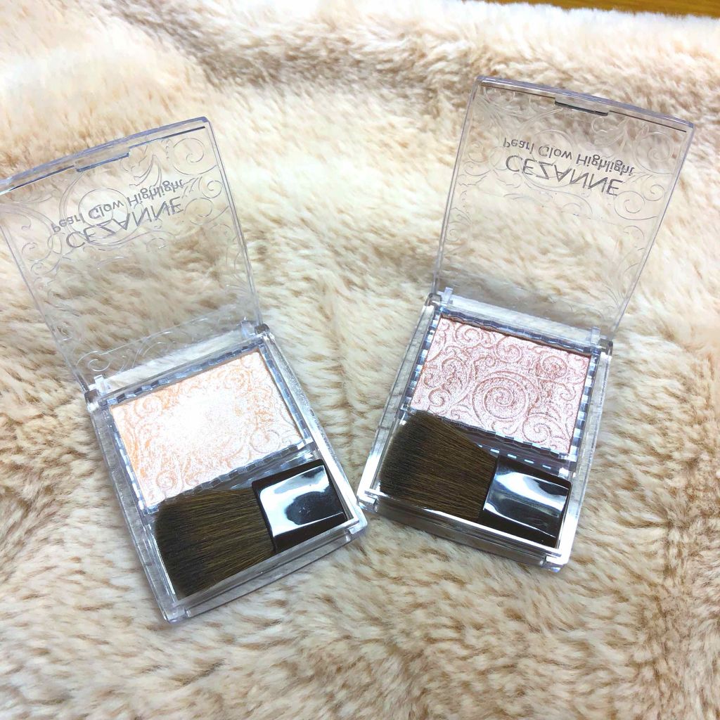 パールグロウハイライト/CEZANNE/パウダーハイライトを使ったクチコミ(2枚目)