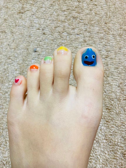 サンリオネイル/DAISO/マニキュアを使ったクチコミ(2枚目)