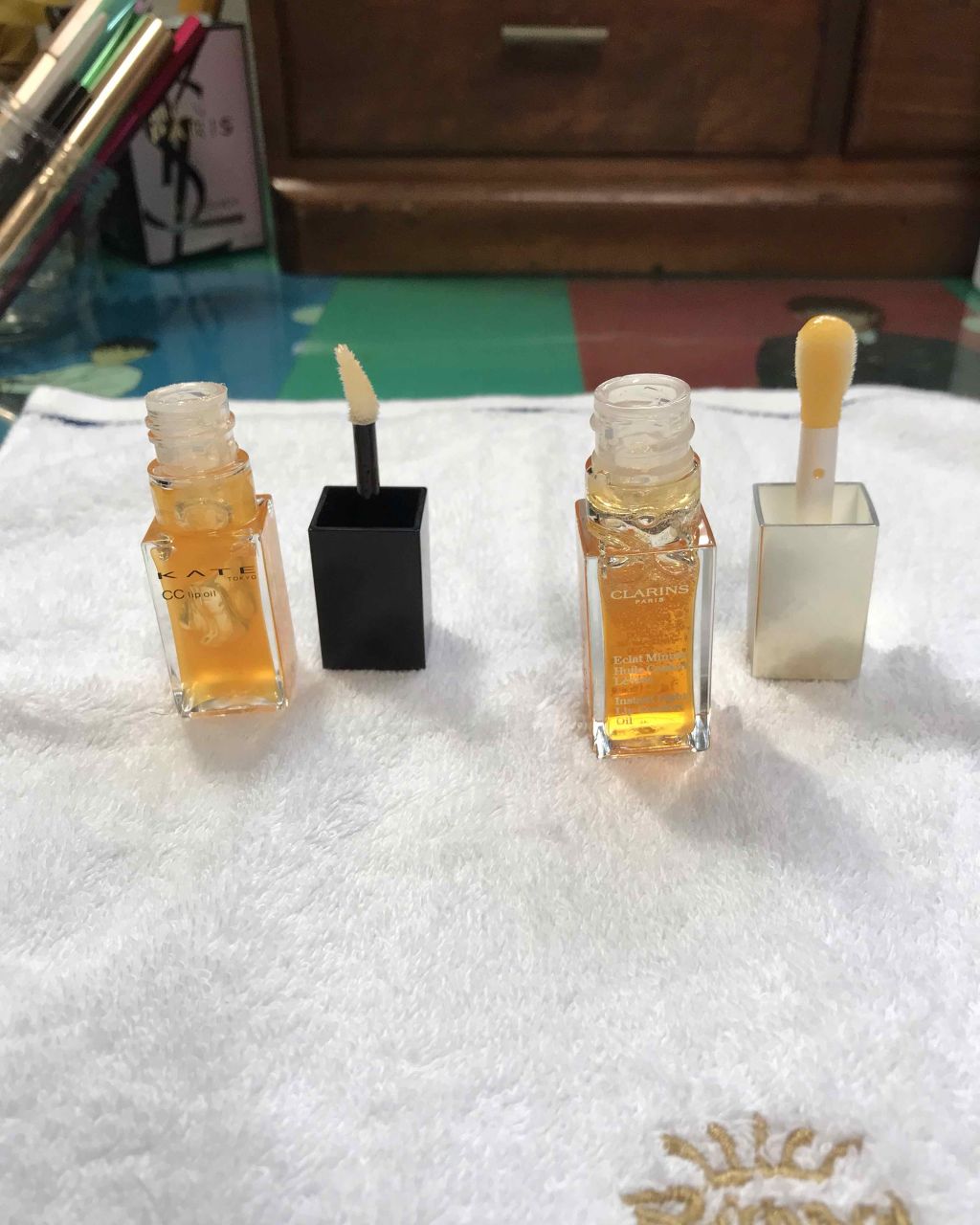 コンフォート リップオイル /CLARINS/リップグロスを使ったクチコミ(2枚目)