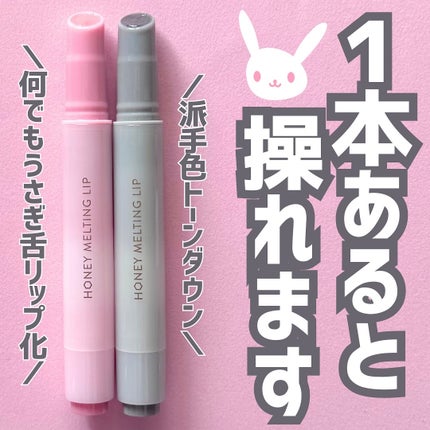 ハニーメルティングリップ/ネイチャーリパブリック/口紅を使ったクチコミ(1枚目)