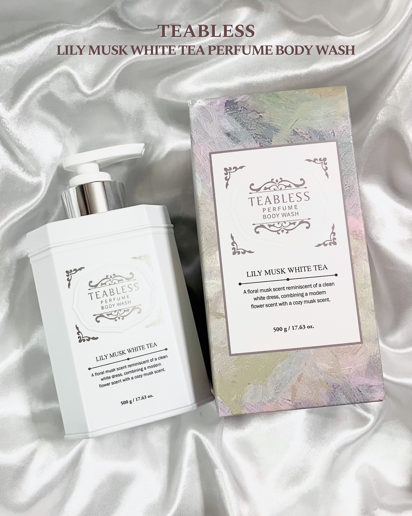 パフュームボディウォッシュ リリームスクホワイトティー/TEABLESS/ボディソープを使ったクチコミ（2枚目）