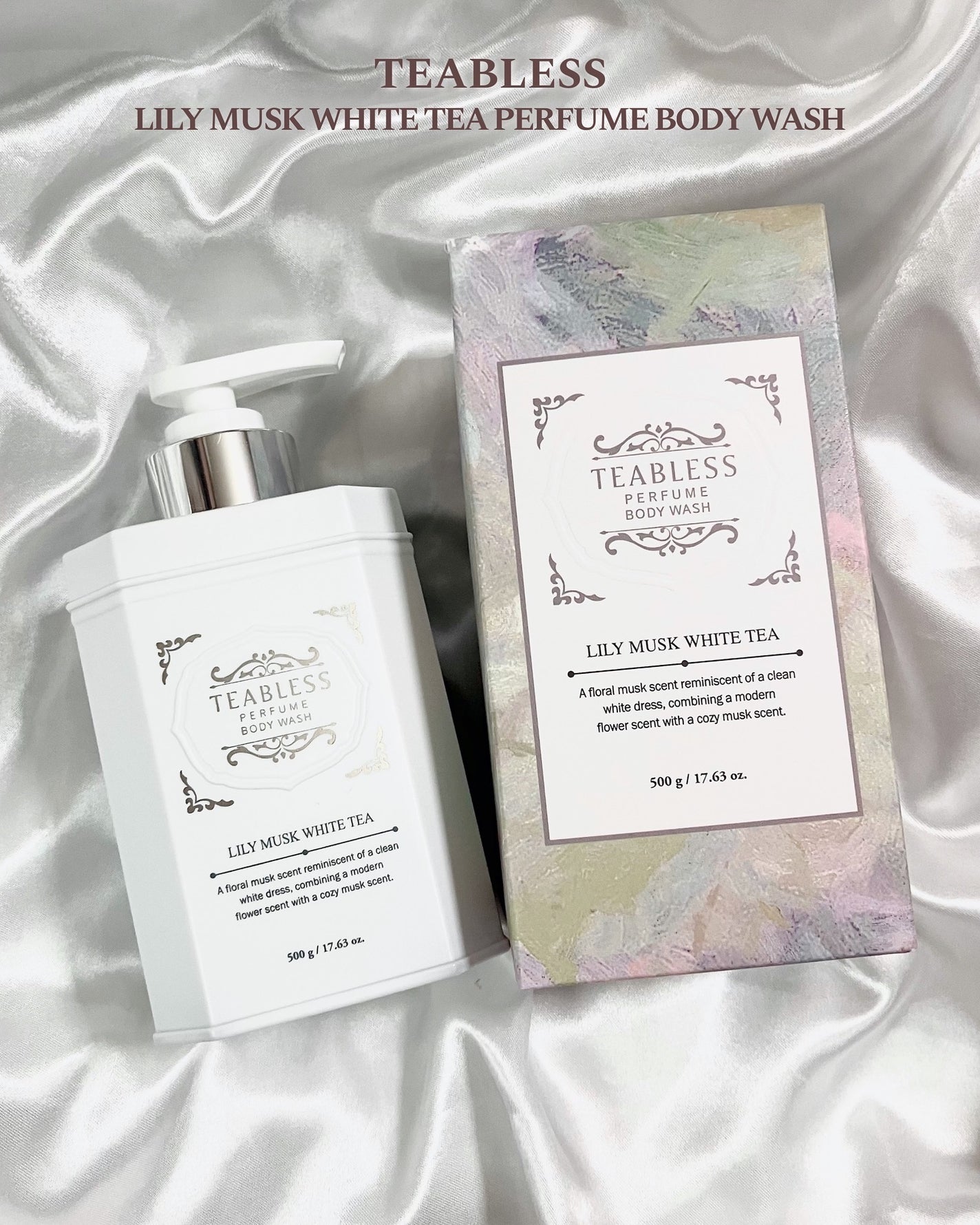 パフュームボディウォッシュ リリームスクホワイトティー/TEABLESS/ボディソープを使ったクチコミ(2枚目)