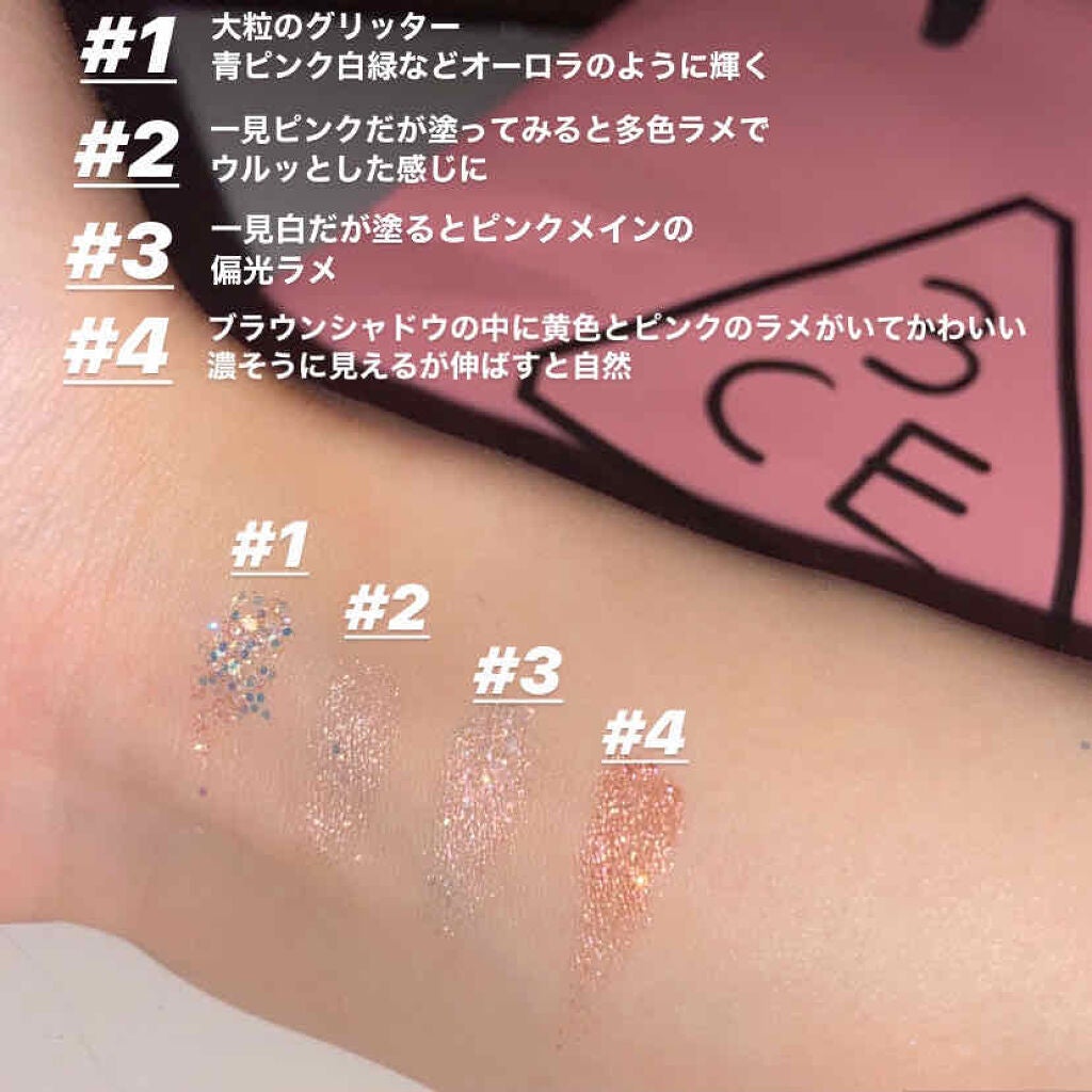 3CE ミニ マルチアイカラーパレット/3CE/アイシャドウパレットを使ったクチコミ(3枚目)