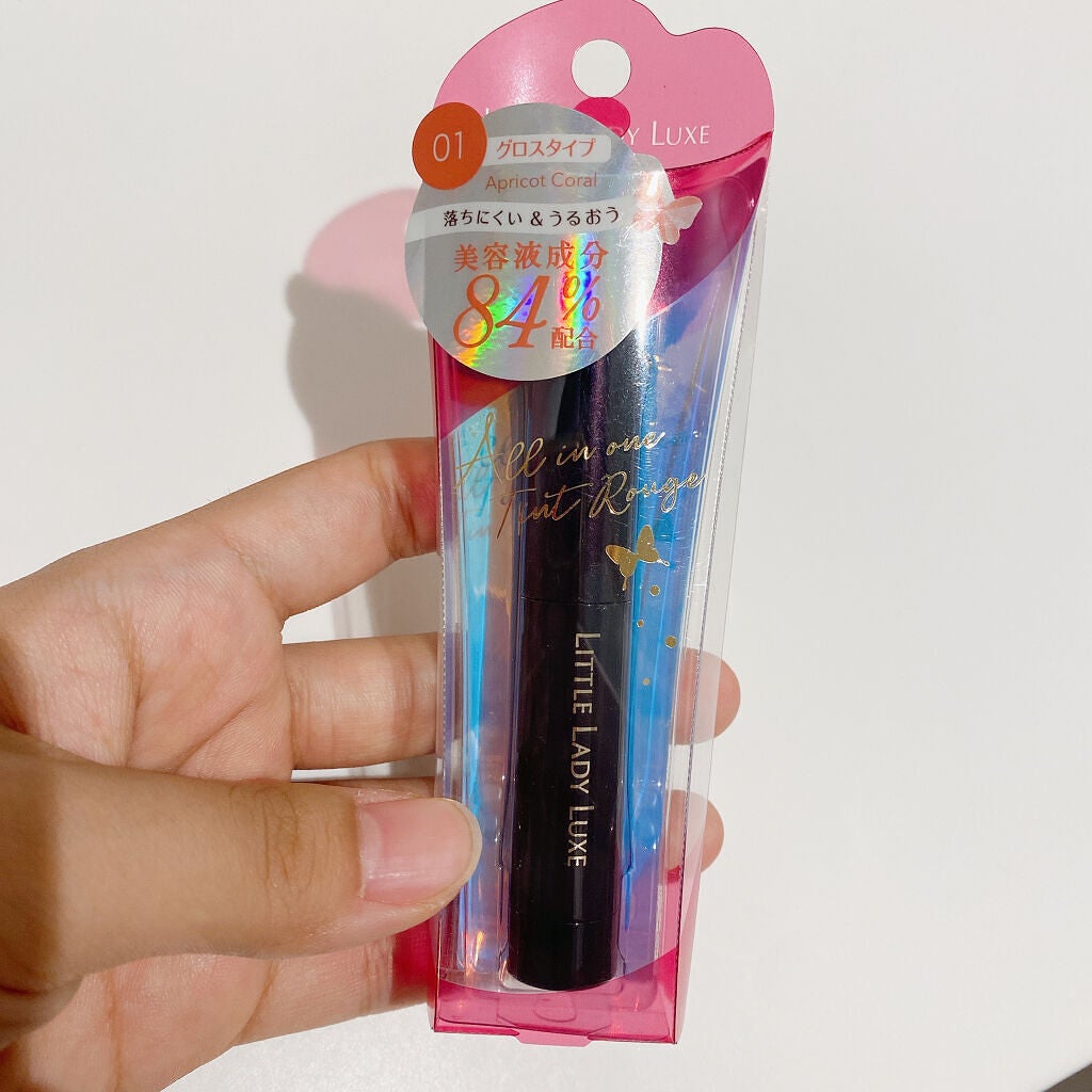 オールインワンルージュG/リトルレディ リュクス/口紅を使ったクチコミ(3枚目)