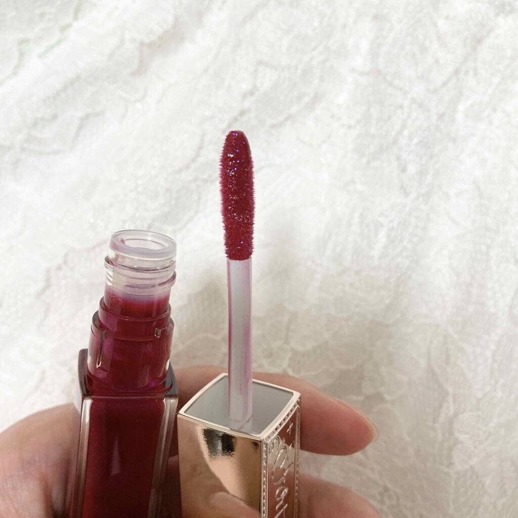 ウォータリーセラムルージュ/フォーチュン/口紅を使ったクチコミ(4枚目)