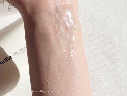 Magic Nine Perlite Scalp Scrub Shampoo/NINELESS/市販シャンプーを使ったクチコミ(6枚目)