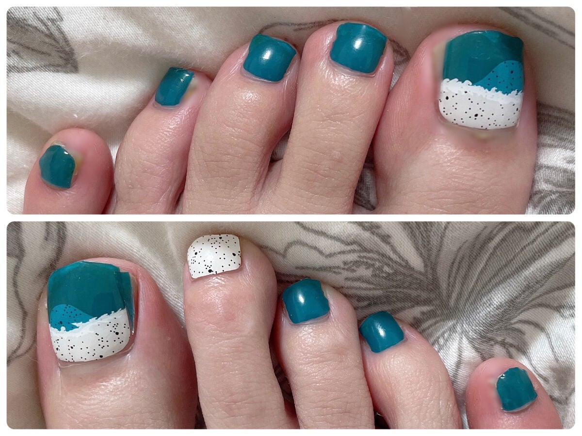 EDGEU ジェルネイルシール/EDGEU/ネイルシールを使ったクチコミ(5枚目)