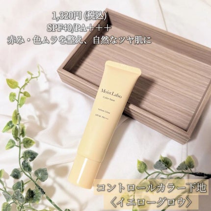 コントロールカラー下地/Moist Labo/化粧下地を使ったクチコミ(2枚目)
