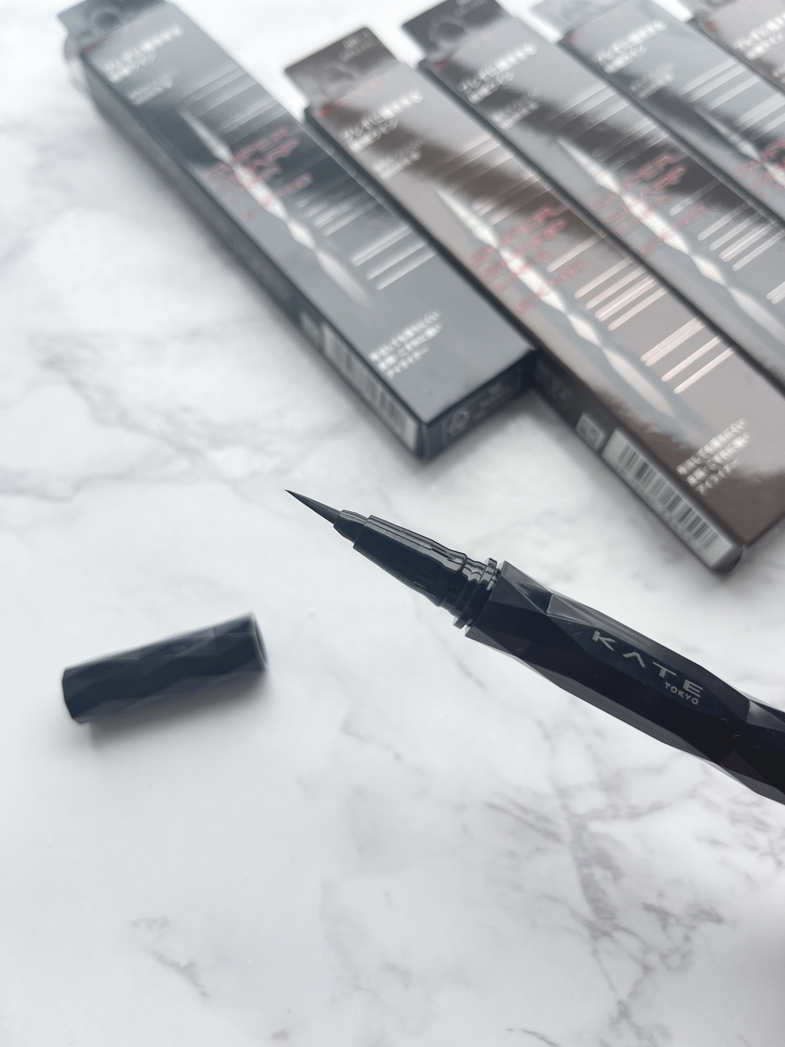 スーパーシャープライナーEX4.0 BR-5(レフィル)(My Kao Mall限定色)/KATE/リキッドアイライナーを使ったクチコミ（2枚目）