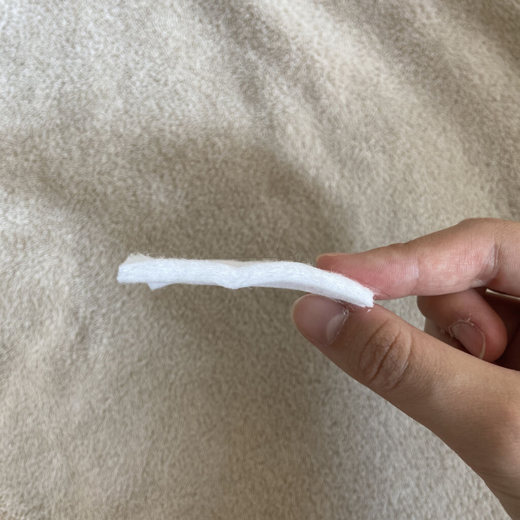 エスセレクト コットンパフ/B/S Select/コットンを使ったクチコミ（2枚目）