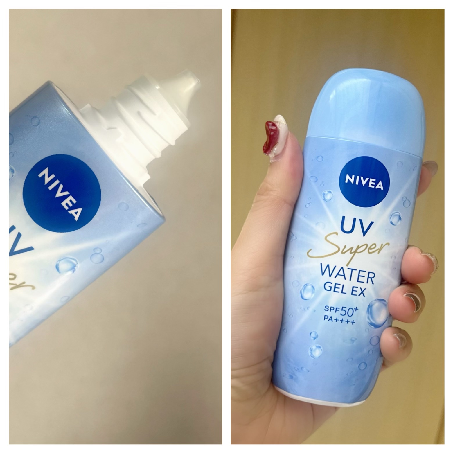 ニベアUV ウォータージェルEX/ニベア/日焼け止めジェルを使ったクチコミ（3枚目）