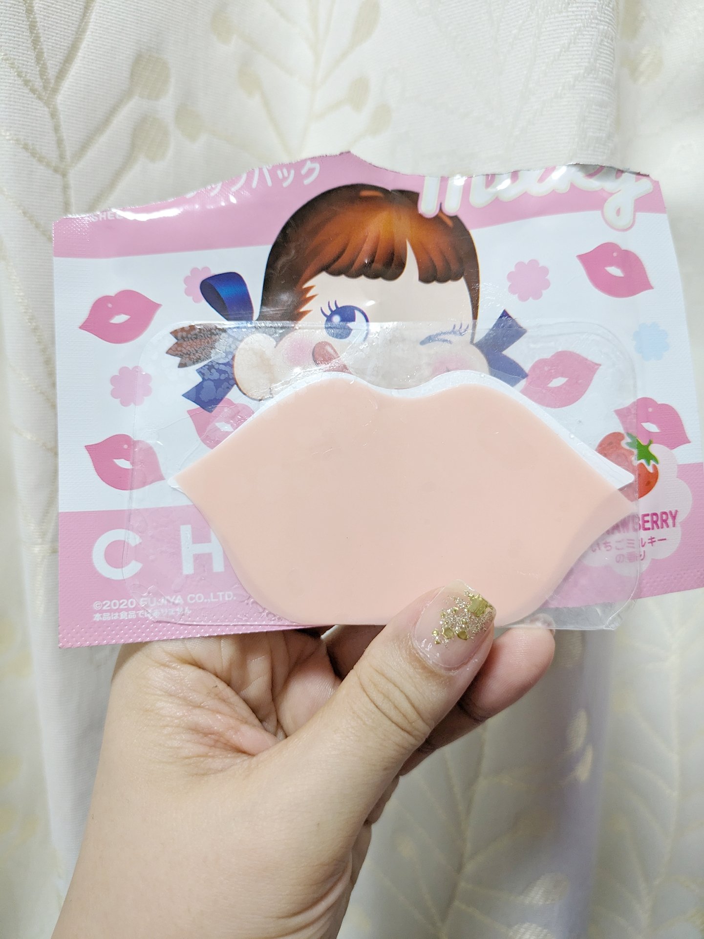 ミルキー うるりんリップパック/CHOOSY/リップマスクを使ったクチコミ（2枚目）