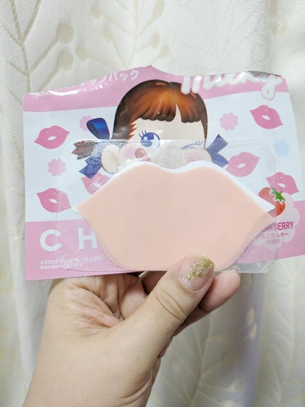 ミルキー うるりんリップパック/CHOOSY/リップマスクを使ったクチコミ(2枚目)