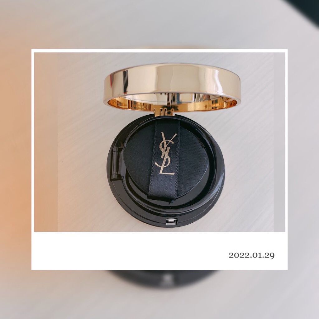 アンクル ド ポー マーブル エッセンス クリームパクト/YVES SAINT LAURENT BEAUTE/クッションファンデーションを使ったクチコミ（2枚目）
