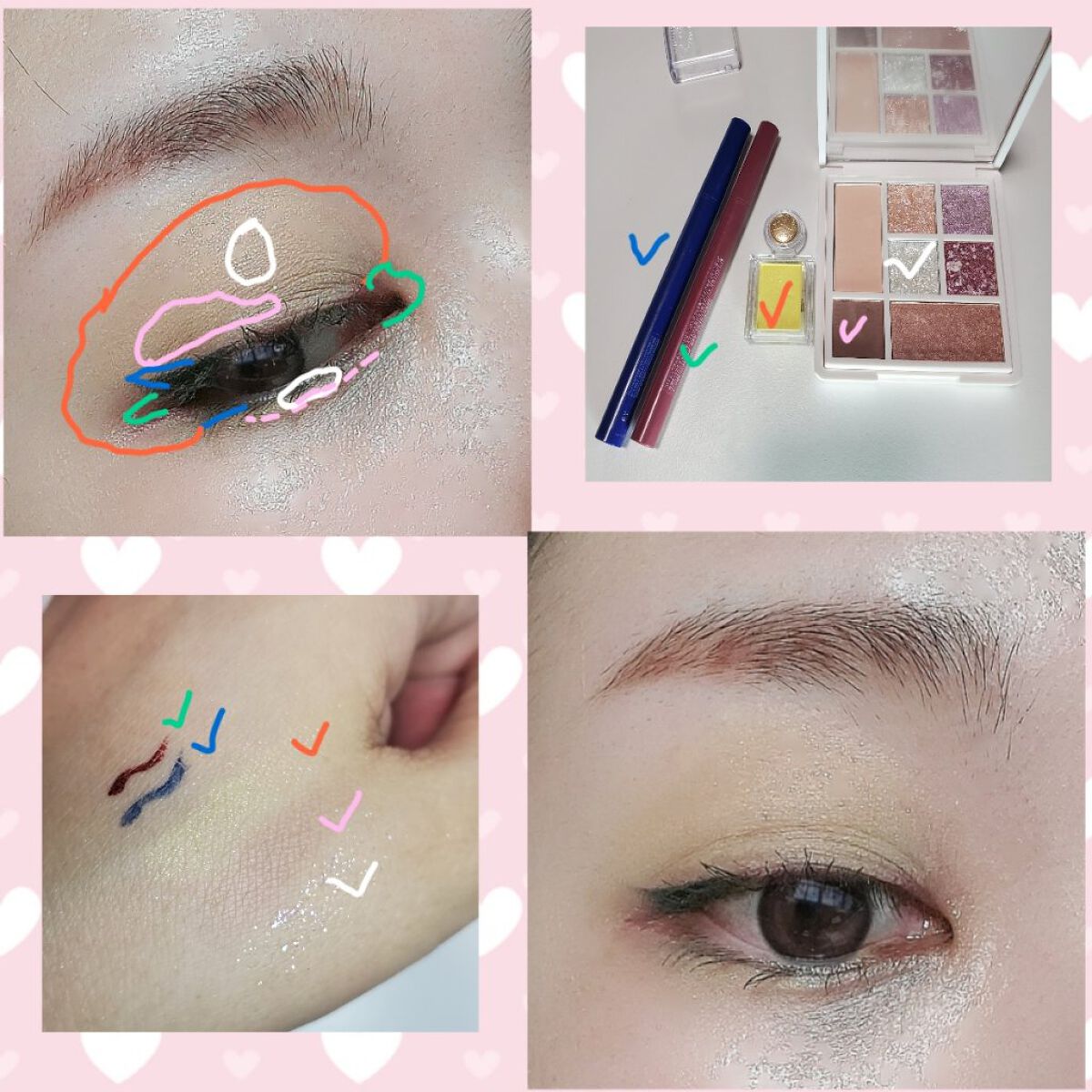 ラブ・ライナー　アイカラーパレット　ロマンティックブルームコレクション＜アイシャドウ＞/ラブ・ライナー/アイシャドウパレットを使ったクチコミ（2枚目）