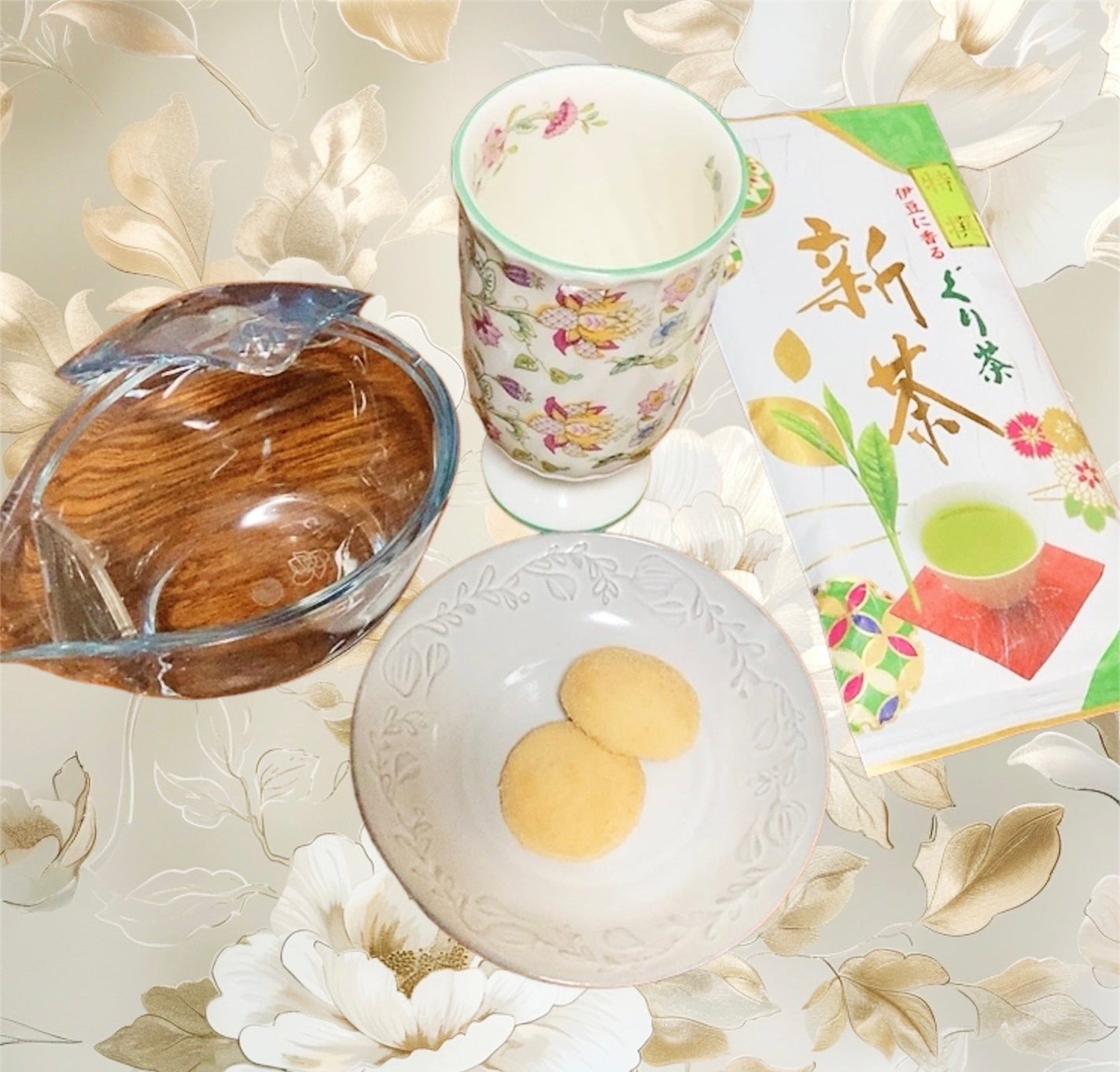 ゆぽぽㄘゃん(フォロバ100) on LIPS 「特選 伊豆に香る ぐり茶 新茶市川のぐり茶を愛飲中です☺️💕✼..」(4枚目)