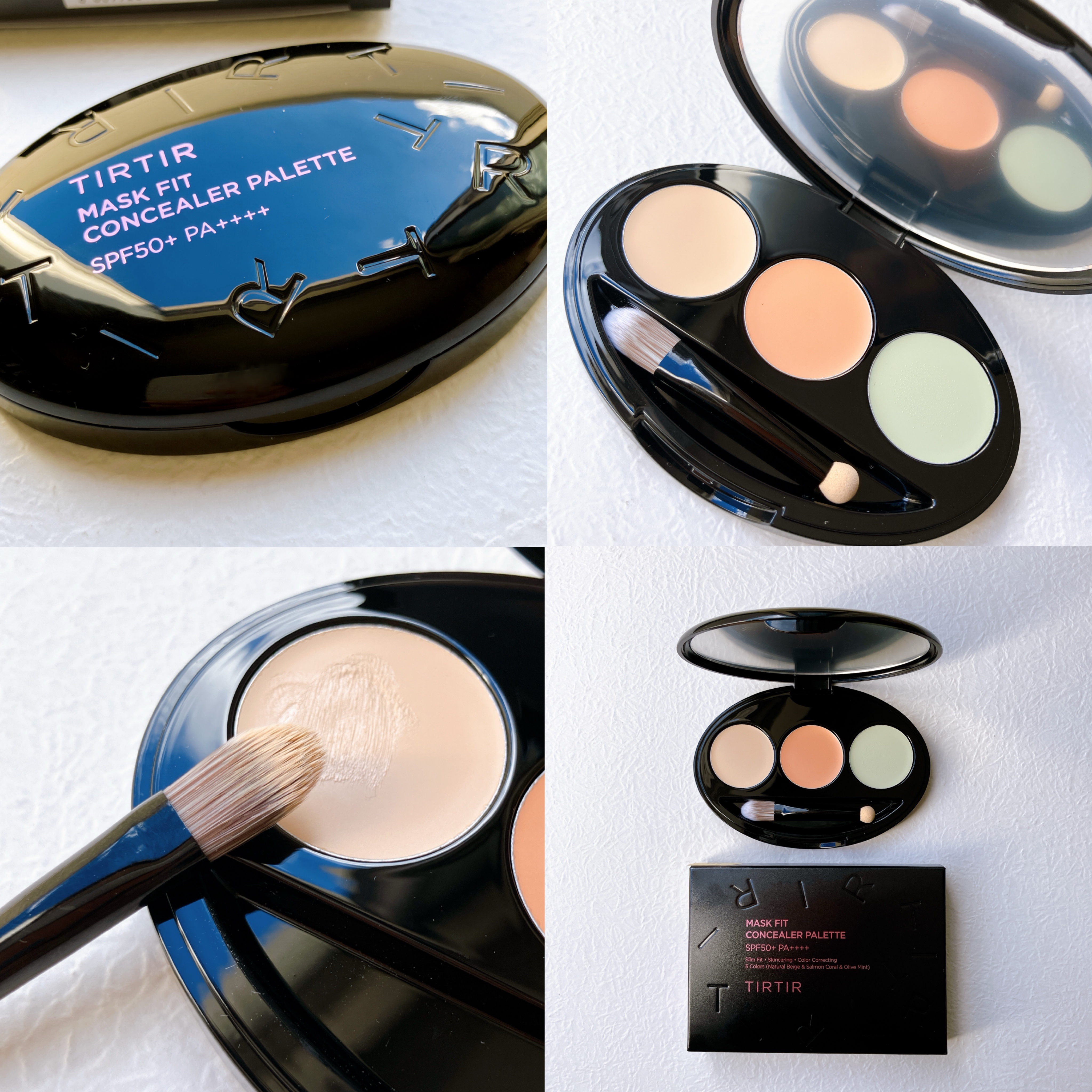 マスクフィット コンシーラーパレット/TIRTIR(ティルティル)/パレットコンシーラーを使ったクチコミ（2枚目）