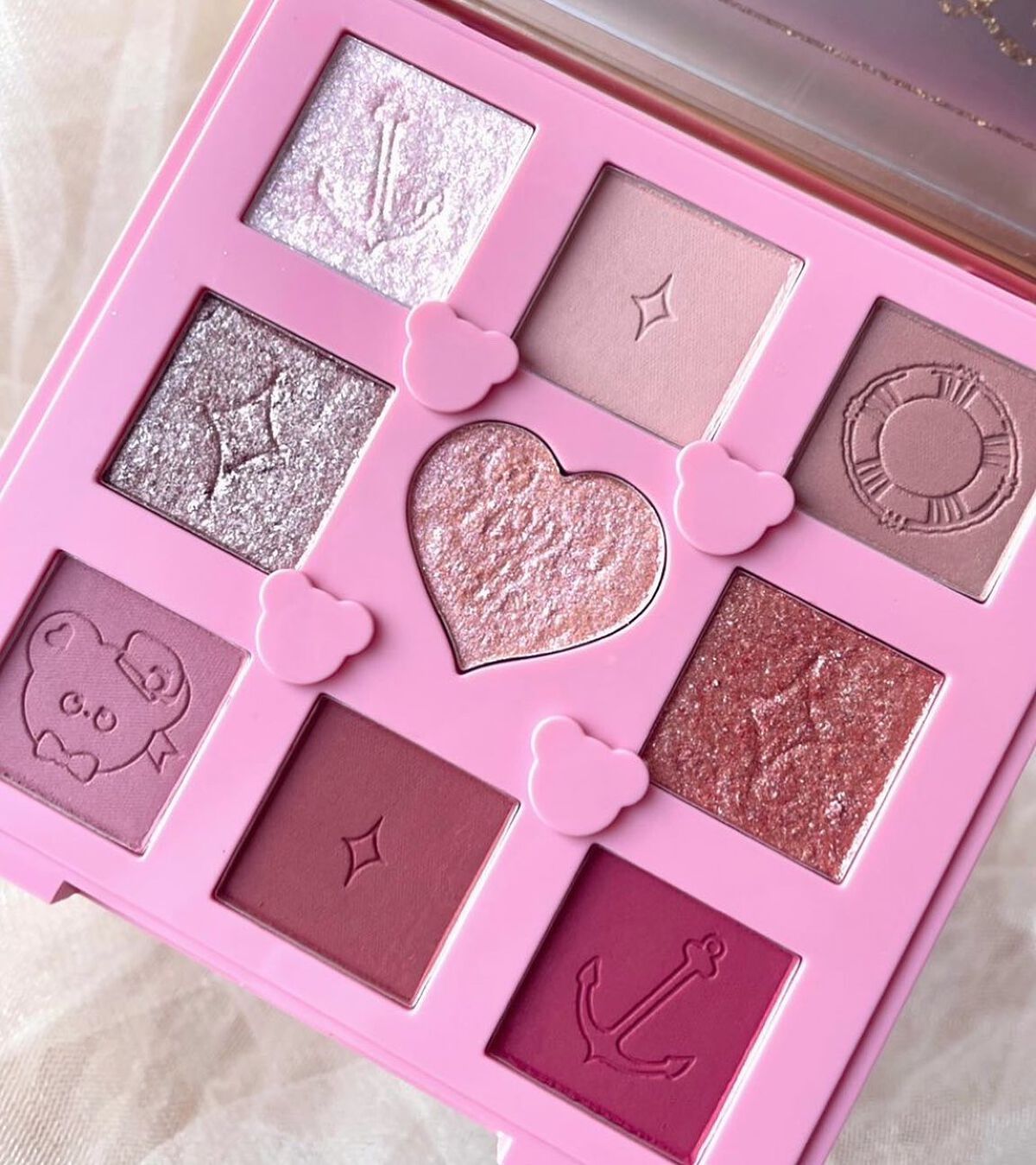 Love Bear 9色 アイシャドウパレット/FlowerKnows/アイシャドウパレットを使ったクチコミ(3枚目)