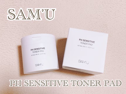 PHセンシティブトナーパッド/SAM'U/トナーパッドを使ったクチコミ(1枚目)