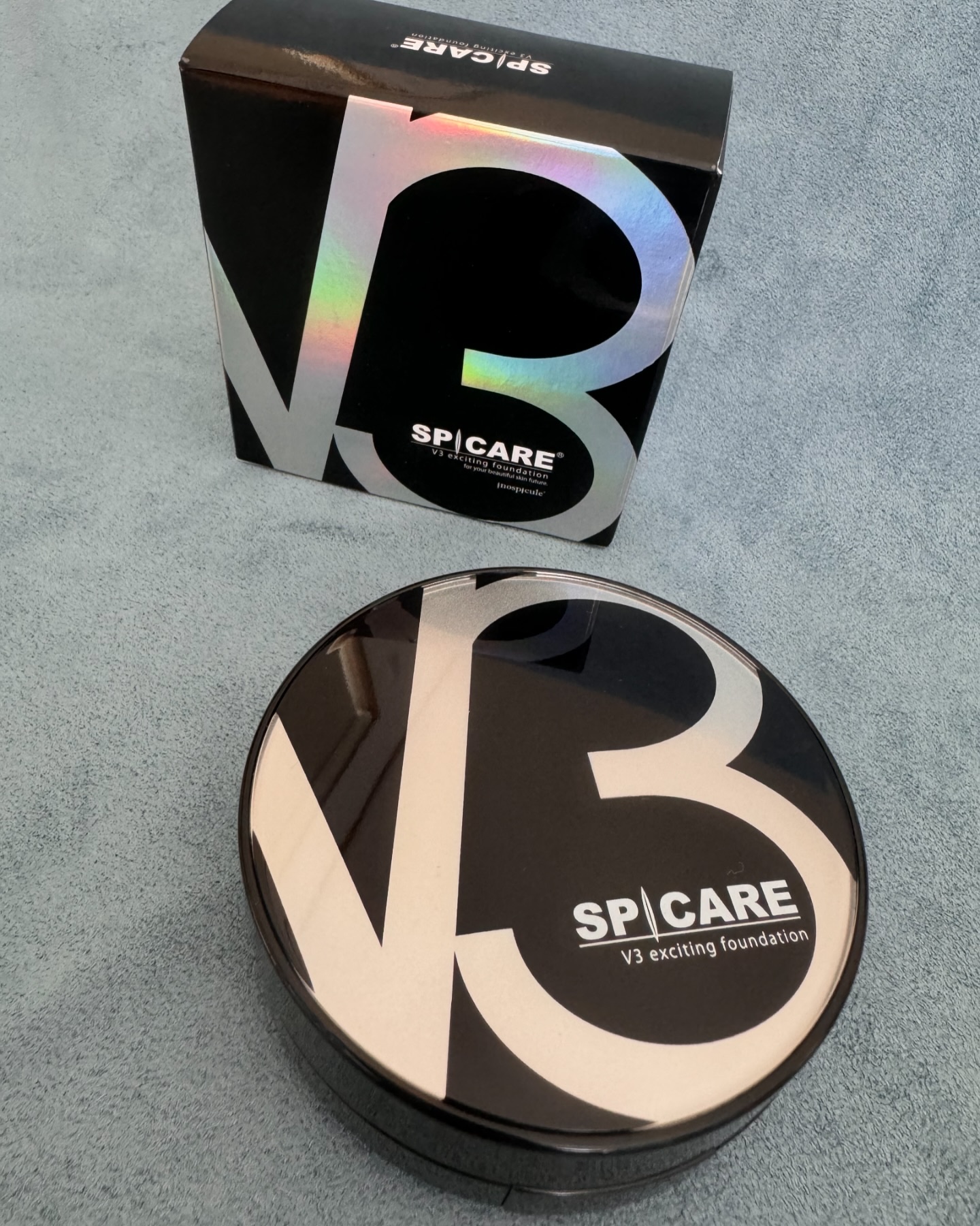 V3 エキサイティングファンデーション/SPICARE/クッションファンデーションを使ったクチコミ（1枚目）