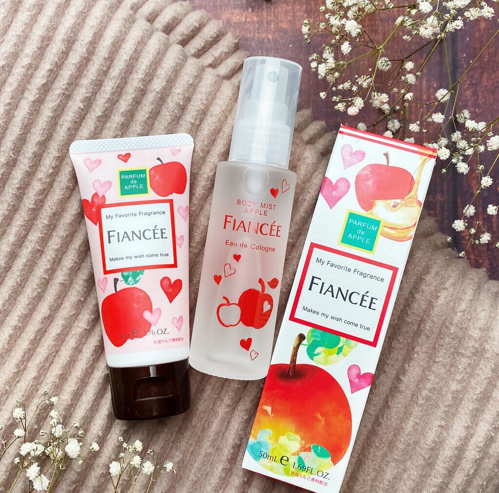 ボディミスト 恋りんごの香り/フィアンセ/香水(レディース)を使ったクチコミ(1枚目)