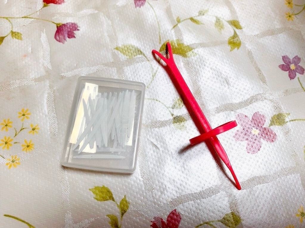 ふたえ用 両面アイテープ スリム/DAISO/二重まぶた用アイテムを使ったクチコミ(3枚目)