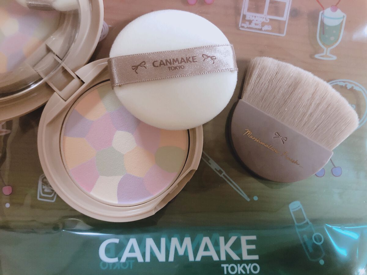マシュマロフィニッシュパウダー ~Abloom~/キャンメイク/プレストパウダーを使ったクチコミ(1枚目)