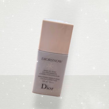 スノー メイクアップ ベース UV35 SPF35／PA+++/Dior/化粧下地を使ったクチコミ（1枚目）