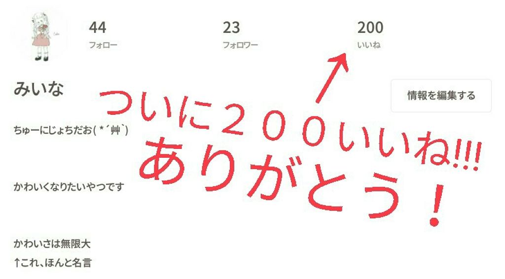 みいな on LIPS 「おはよー!みいなだよ!今日、二回目の投稿です!今回は1つ報告を..」(1枚目)