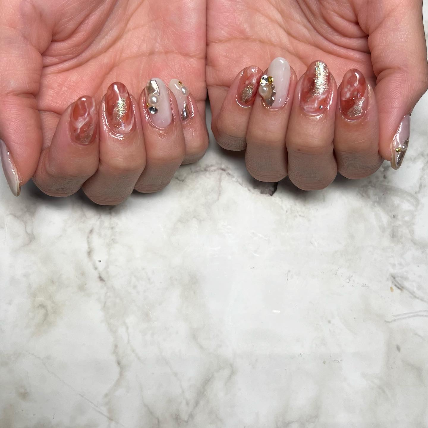 #春ネイル,#おまかせネイル,#ネイル,#ニュアンスネイル,#スカルプネイル,#ジェルネイル,#ママネイル,#ギャルネイル,#大人ネイル,#派手ネイル,#ネイル,#城陽ネイル,#京都ネイル,#大阪ネイル,#奈良ネイルのネイルデザイン