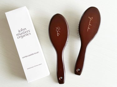 john masters organics コンボパドルブラシのクチコミ「john masters organic @johnmastersorganics_japan.....」（1枚目）