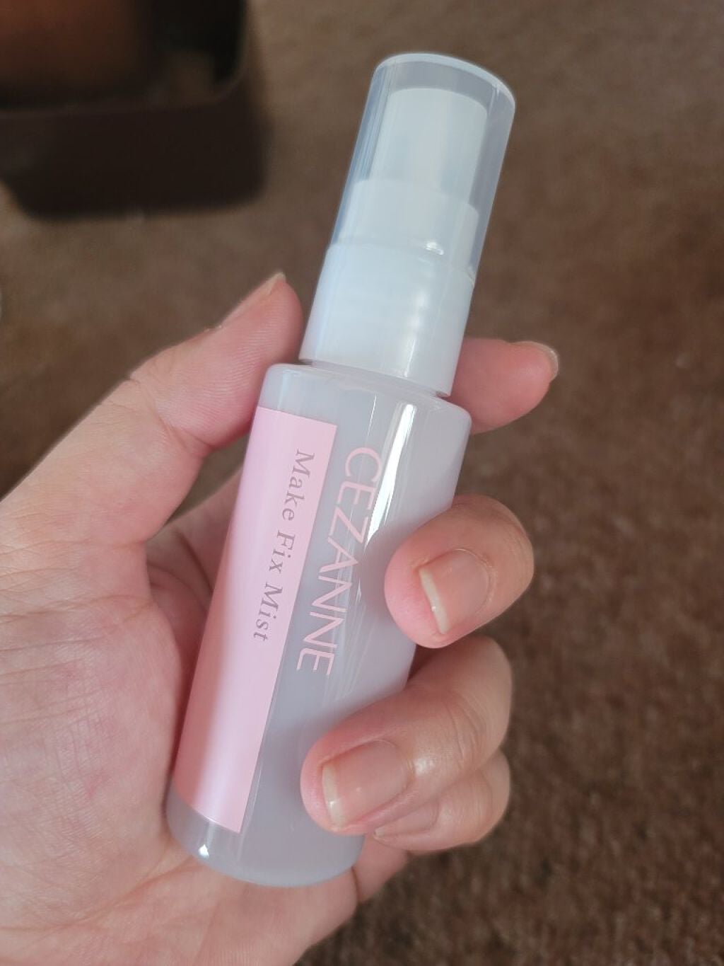 メイクフィックスミスト/CEZANNE/フィックスミストを使ったクチコミ(3枚目)