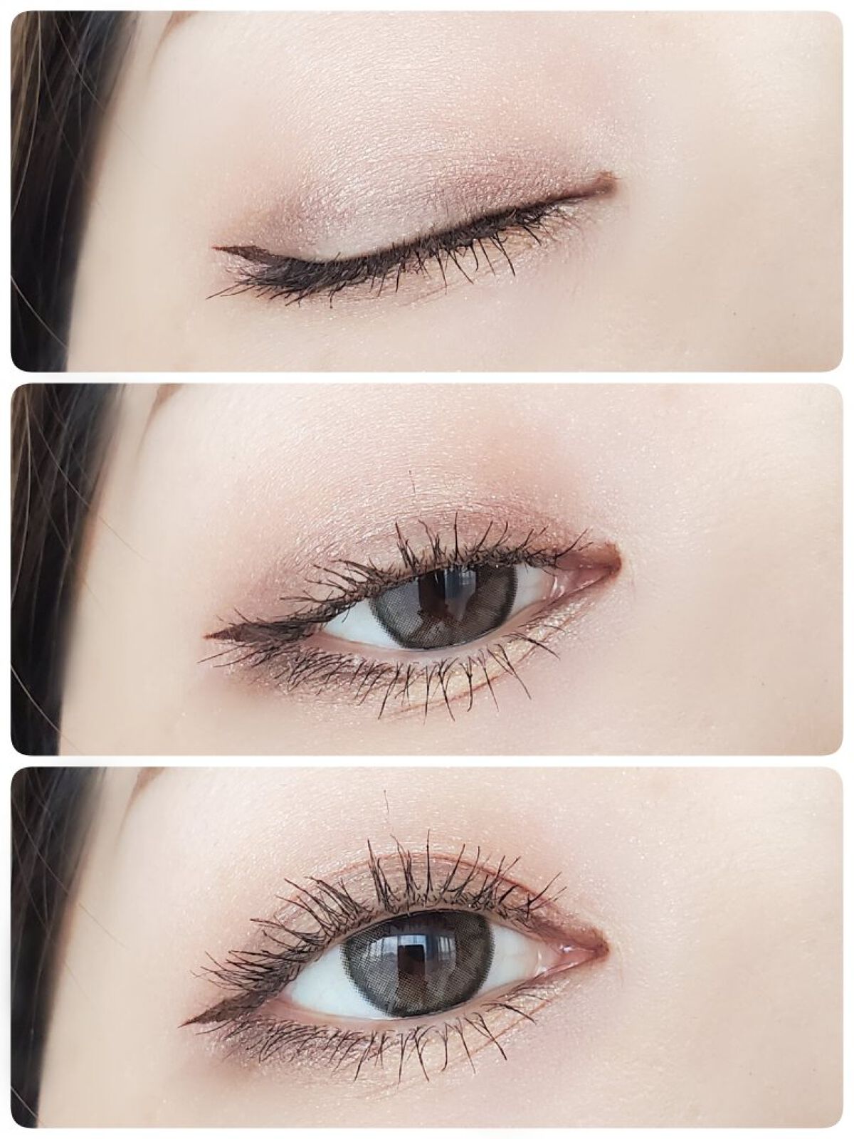 シャイニーシャドウ N/excel/単色アイシャドウを使ったクチコミ（1枚目）