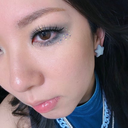 Lime Crime(海外) PRELUDEクロマのクチコミ「EXOギョンスのファンコンサートで、ドレスコードがスカイブルーだった時の☺︎..」(1枚目)