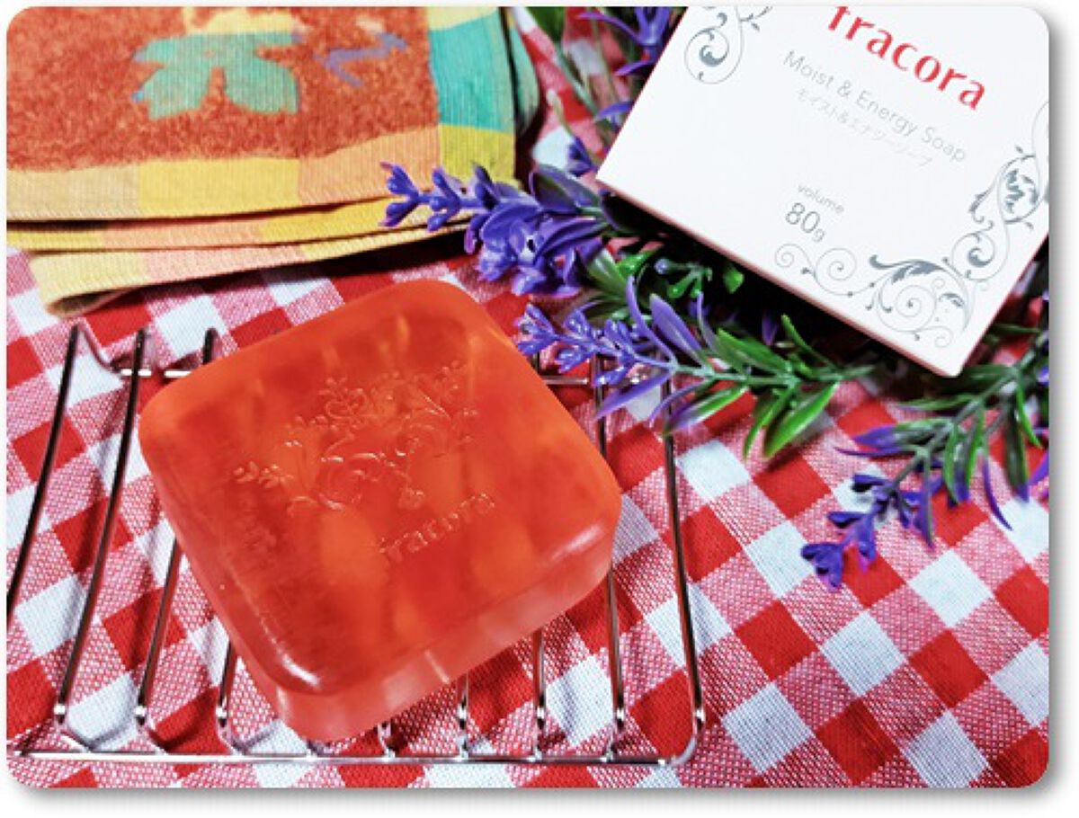 モイスト＆エナジーソープ/fracora/洗顔石鹸を使ったクチコミ（2枚目）