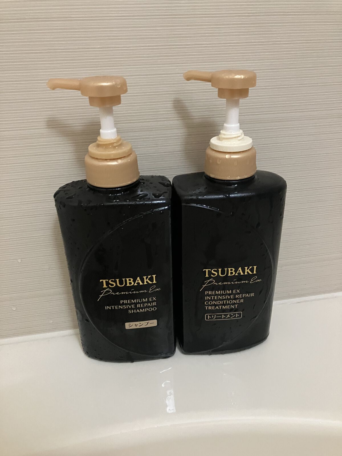 プレミアムＥＸ インテンシブリペア ＜シャンプー＞／コンディショナー＜ヘアトリートメント＞ /TSUBAKI/市販シャンプーを使ったクチコミ（2枚目）