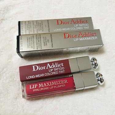 
デパコス購入品💕

Dior

アディクト リップマキシマイザー
007 ラズベリー
¥3,700(税抜)

大好きなリップマキシマイザー💕
リピート品です！

アディクト リップティント
771 ナ