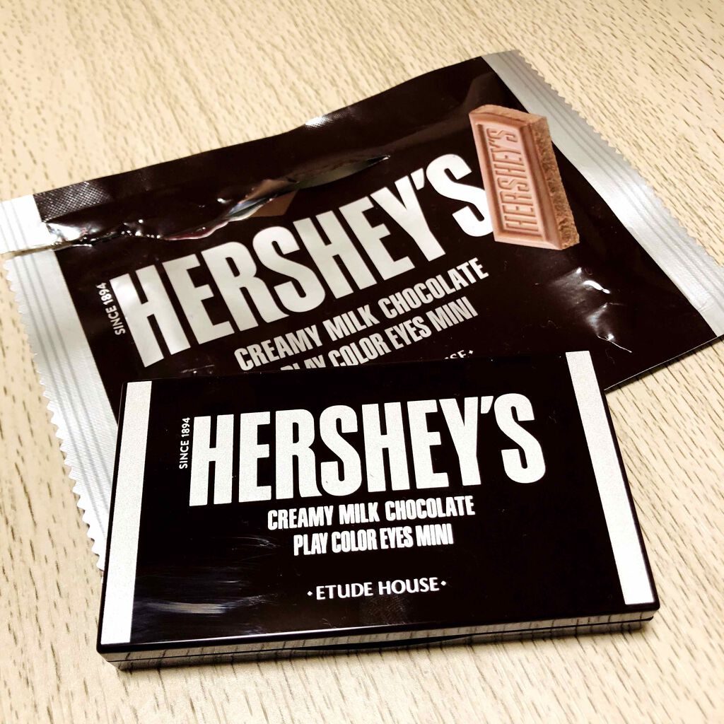 ハーシー プレイカラーアイズミニ/ETUDE/アイシャドウパレットを使ったクチコミ(1枚目)