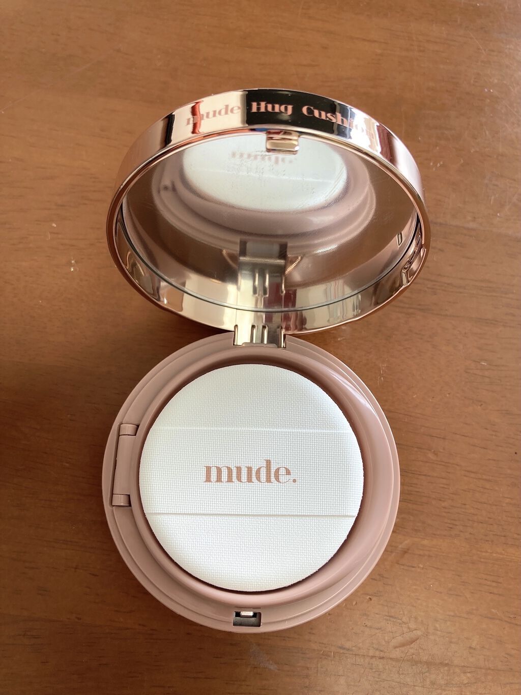 ハグクッション/mude./クッションファンデーションを使ったクチコミ（3枚目）