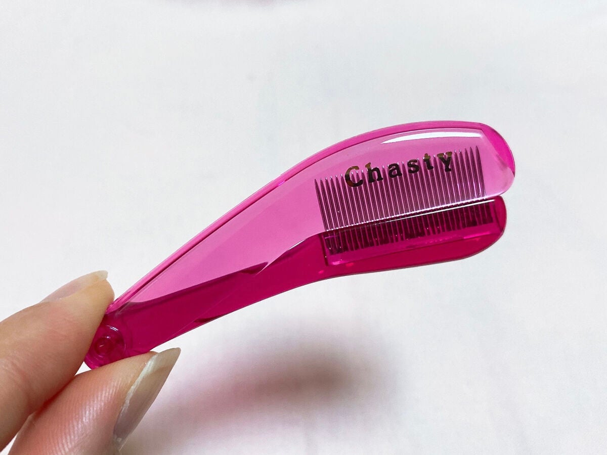 マスカラコーム メタルN(ナチュラル)/チャスティ/その他化粧小物を使ったクチコミ(3枚目)