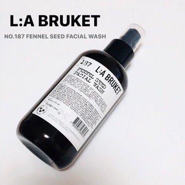 187 フェンネルシードフェイシャルウォッシュ/LA BRUKET（ラ・ブルケット）/洗顔フォームを使ったクチコミ（1枚目）