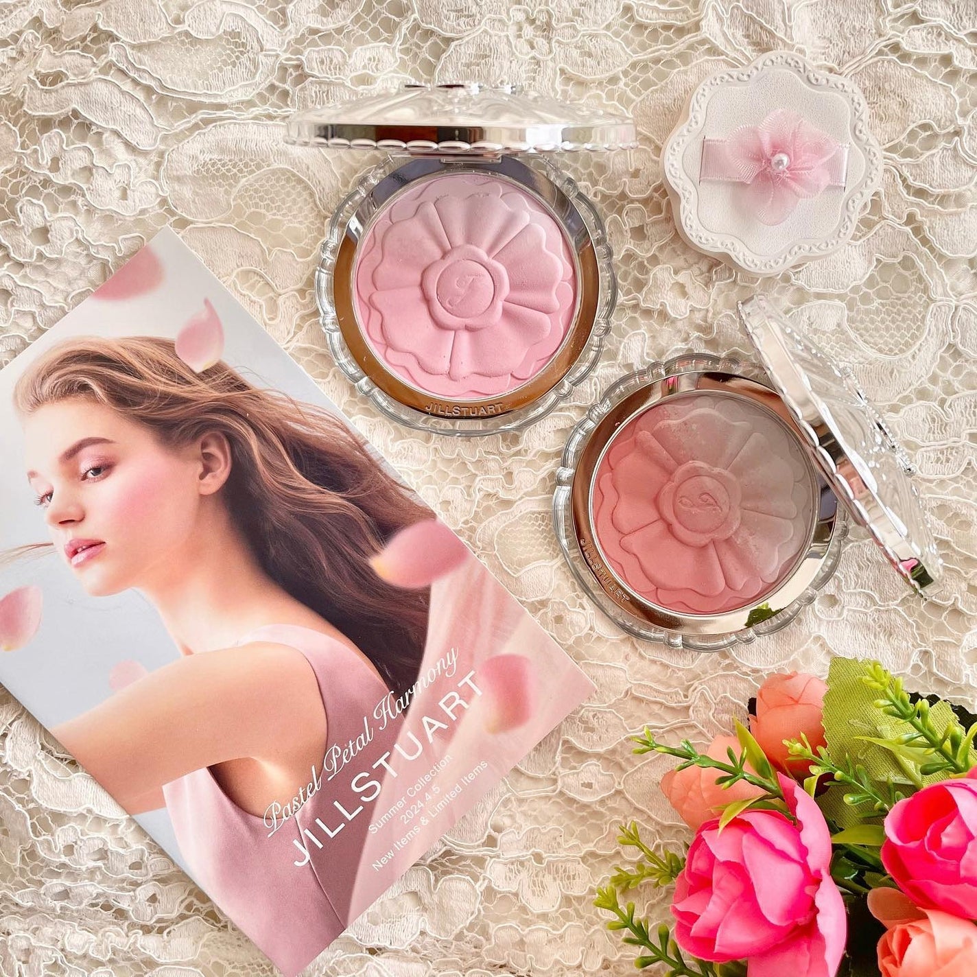 ジルスチュアート メルティシマー ブラッシュ/JILL STUART/パウダーチークを使ったクチコミ(1枚目)