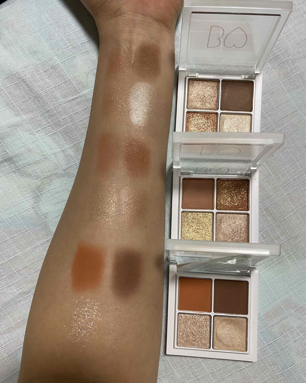 THE アイパレR/b idol/アイシャドウパレットを使ったクチコミ（2枚目）