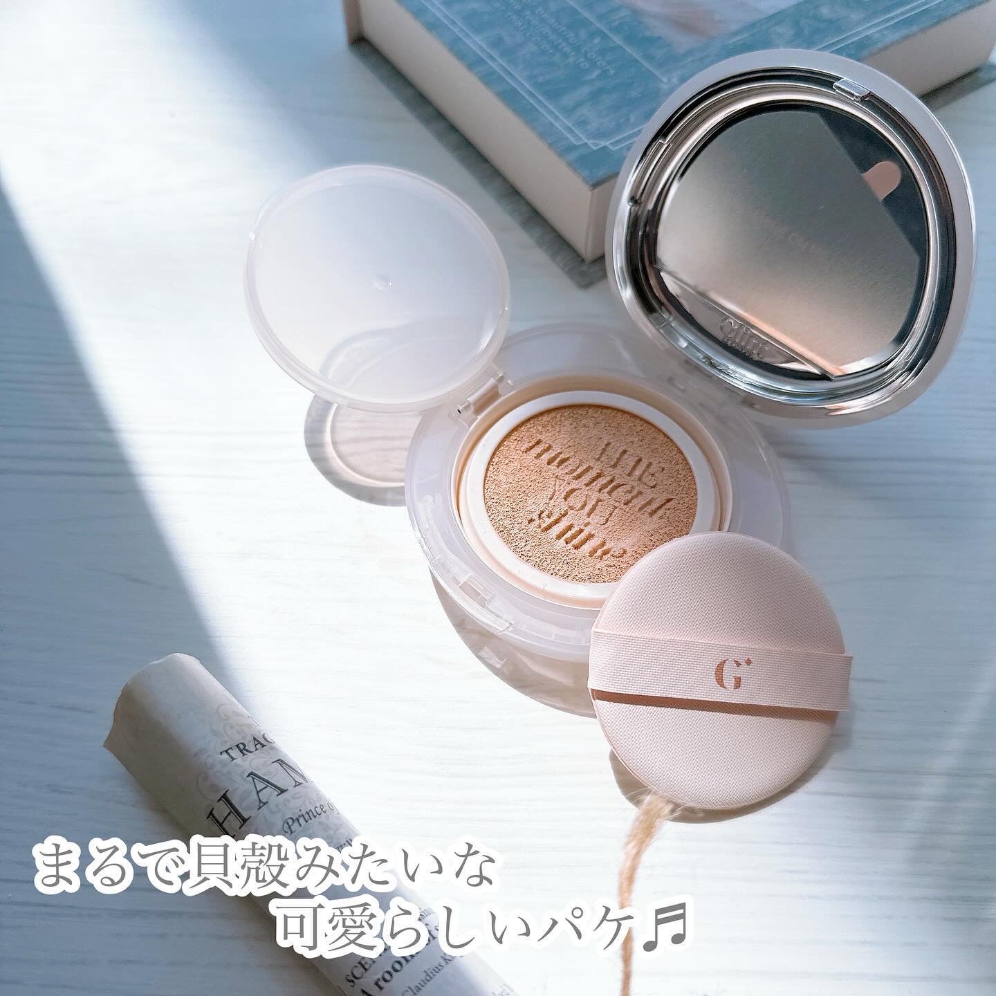 ハイライティングクッションファンデーション/Glint/クッションファンデーションを使ったクチコミ（2枚目）