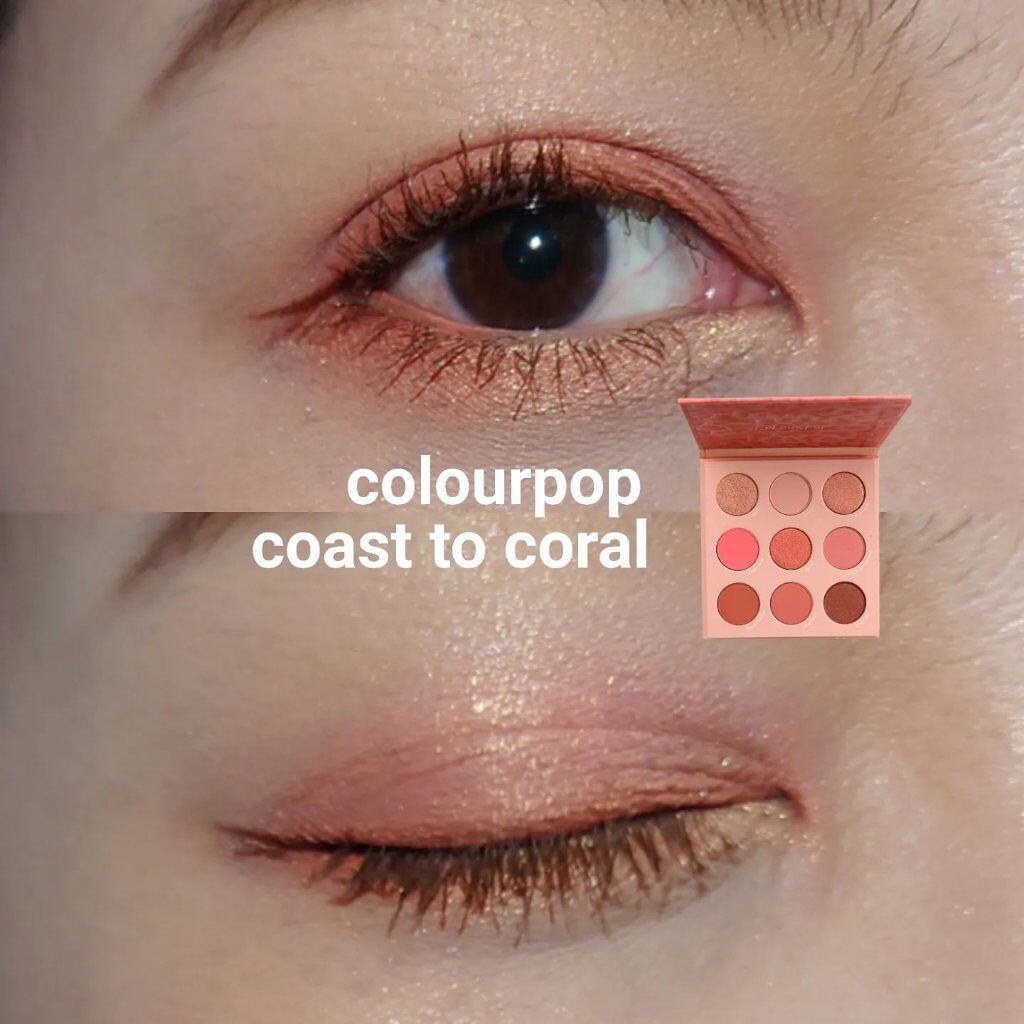 Coast to Coral/ColourPop/アイシャドウパレットを使ったクチコミ（1枚目）