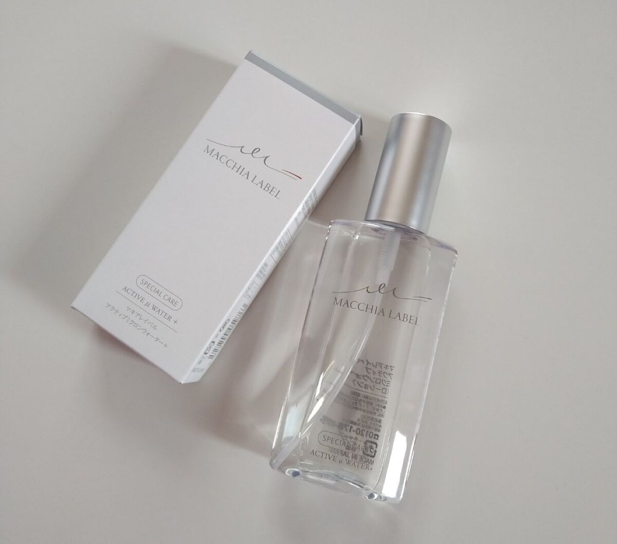 アクティブミクロンウォーター＋/Macchia Label/ブースター・導入液を使ったクチコミ（1枚目）