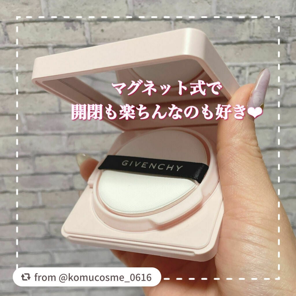 ランタンポレル ブロッサム クリーム コンパクト/GIVENCHY/化粧下地を使ったクチコミ(6枚目)