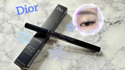 ディオールショウ オンステージ ライナー ウォータープルーフ/Dior/アイライナーを使ったクチコミ(1枚目)