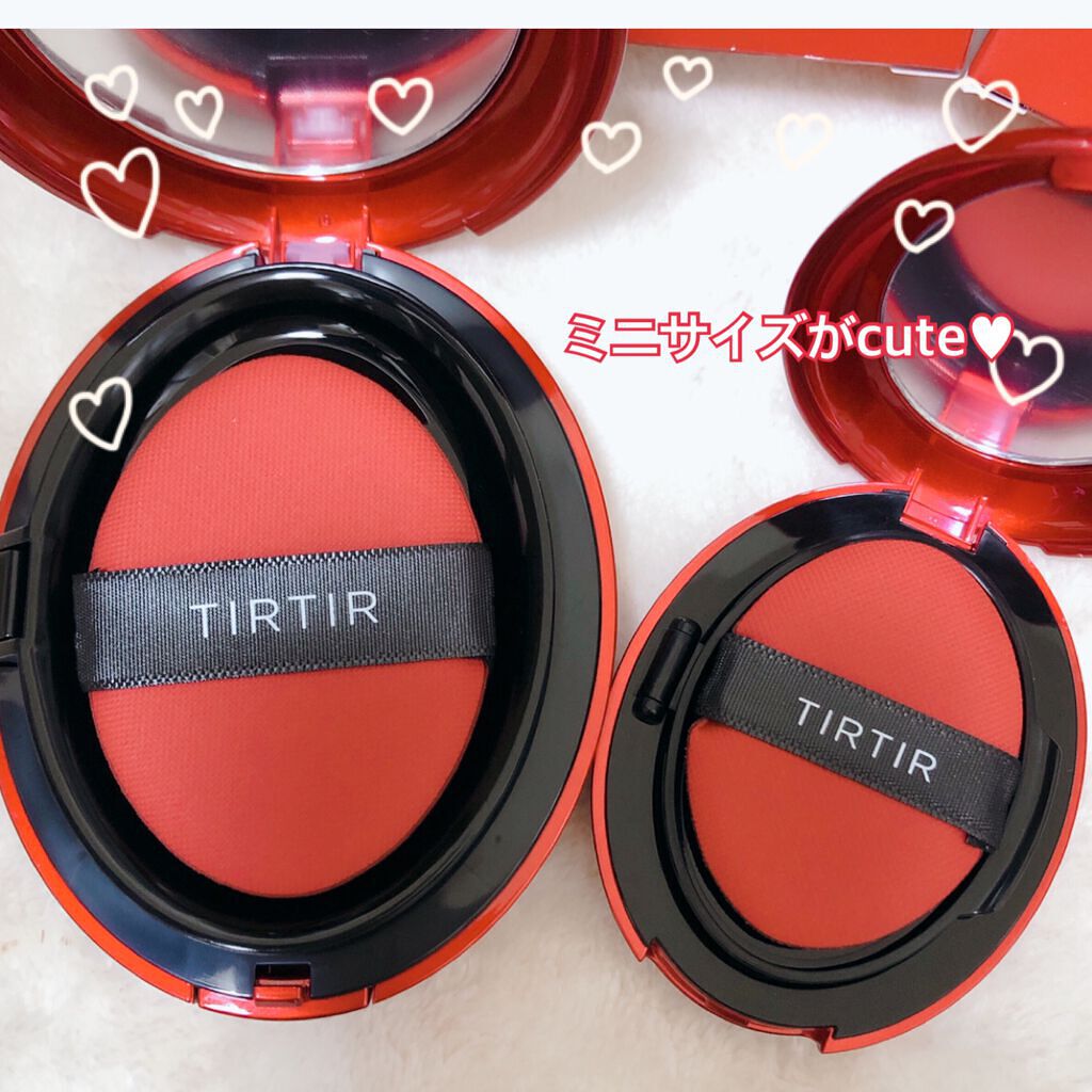 マスク フィット レッド クッション/TIRTIR(ティルティル)/クッションファンデーションを使ったクチコミ(2枚目)