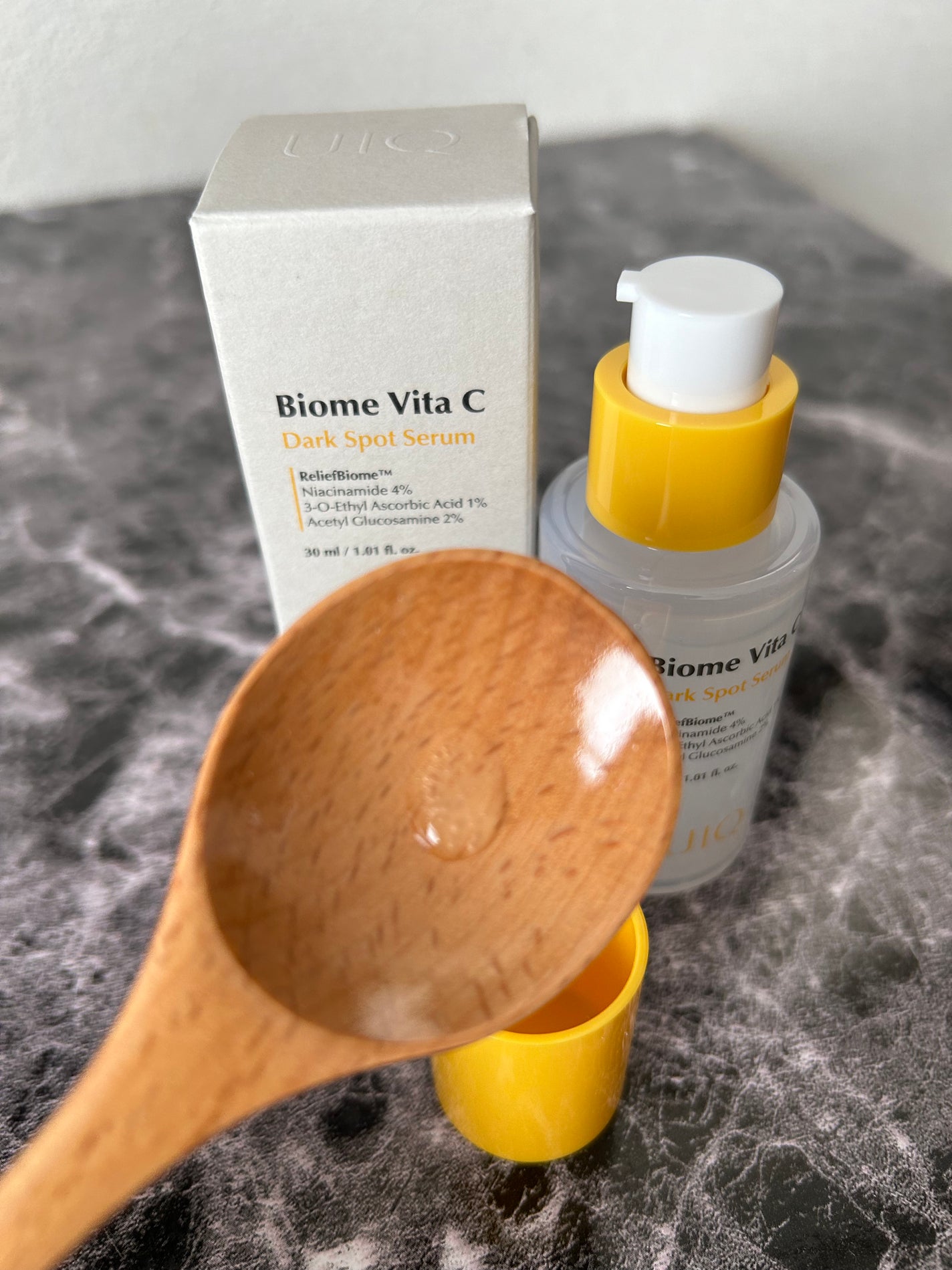 バイオームビタCダークスポットセラム/UIQ/美容液を使ったクチコミ(2枚目)